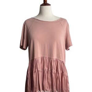 Anthropologie Iona Flounce Swing Boho Blouse – Size Medium